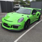 Porsche 911 GT3 RS Green by TechArt 2016 года